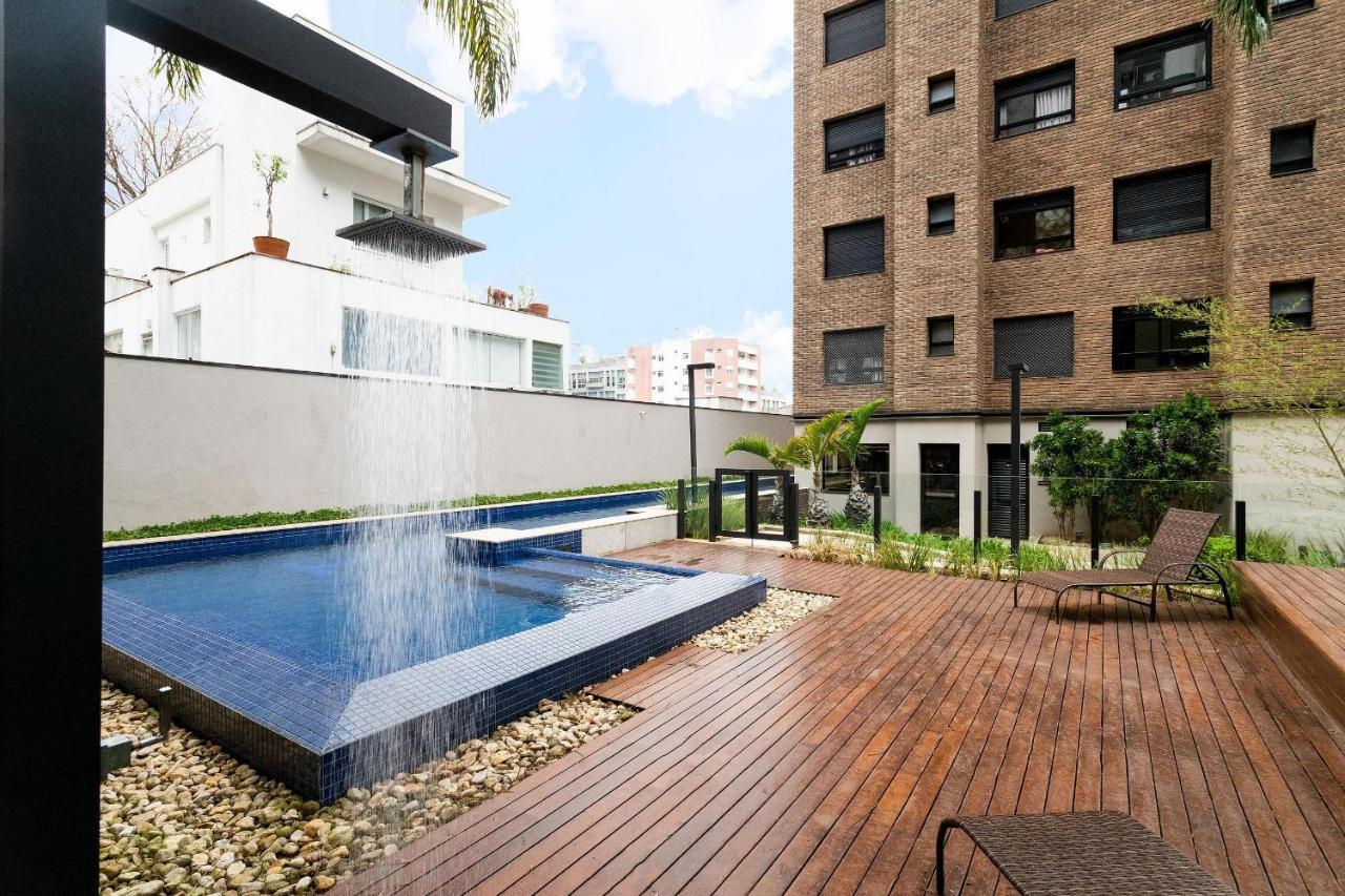 Condominio Na Vila Madalena Com Lazer E Garagem サンパウロ エクステリア 写真