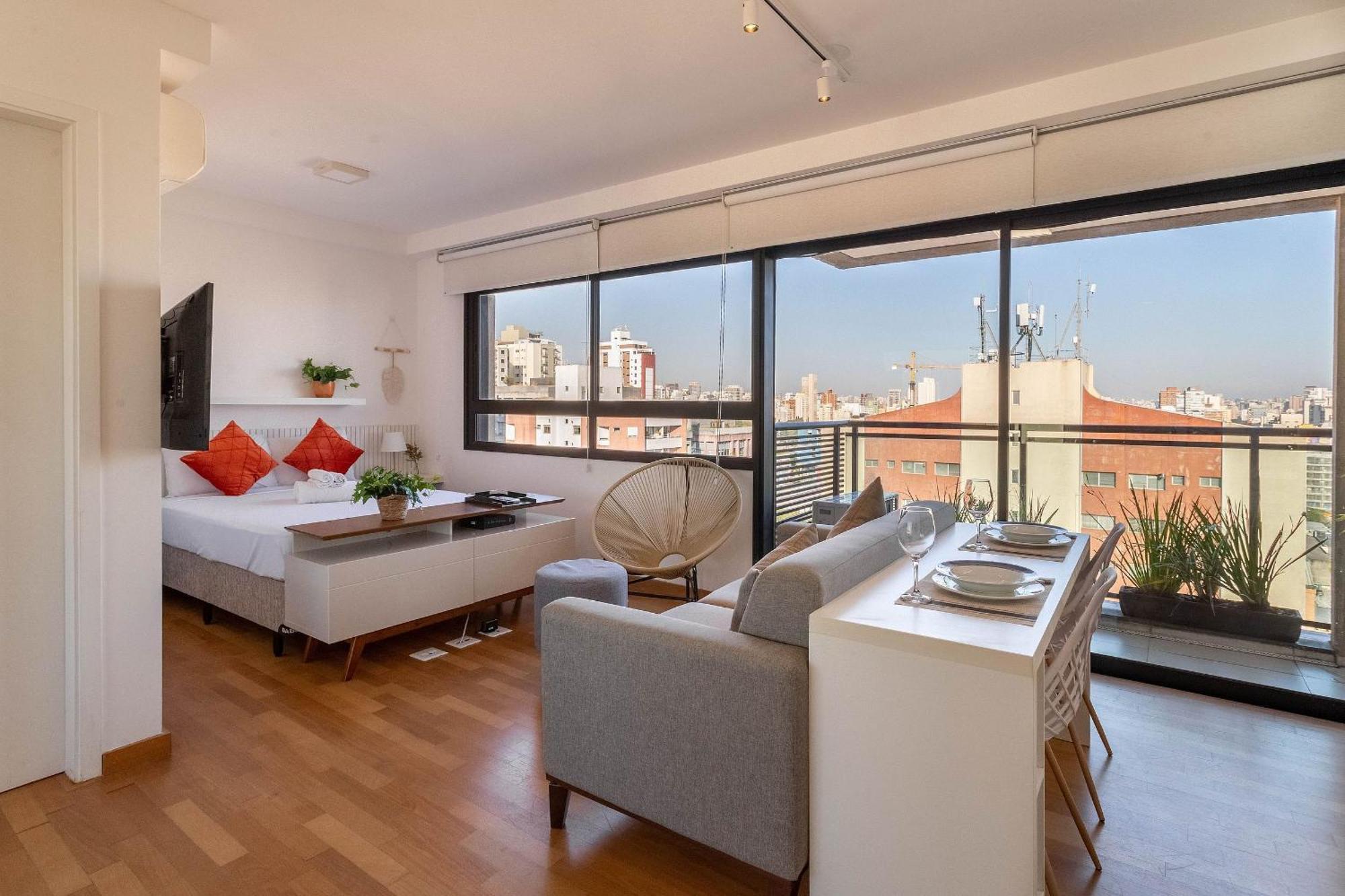 Condominio Na Vila Madalena Com Lazer E Garagem サンパウロ エクステリア 写真