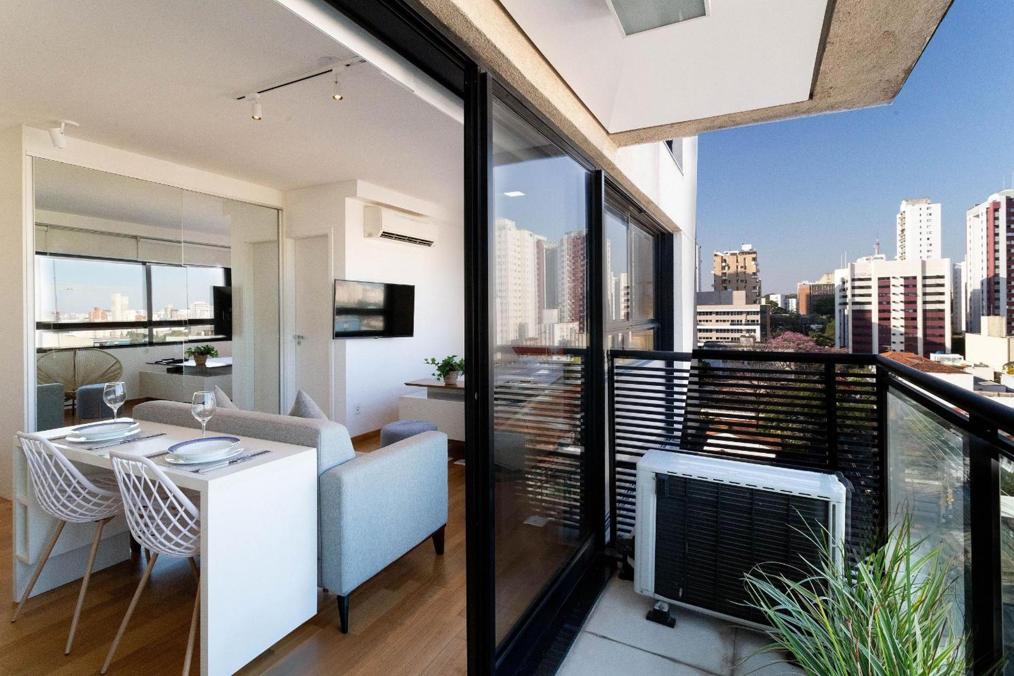 Condominio Na Vila Madalena Com Lazer E Garagem サンパウロ エクステリア 写真