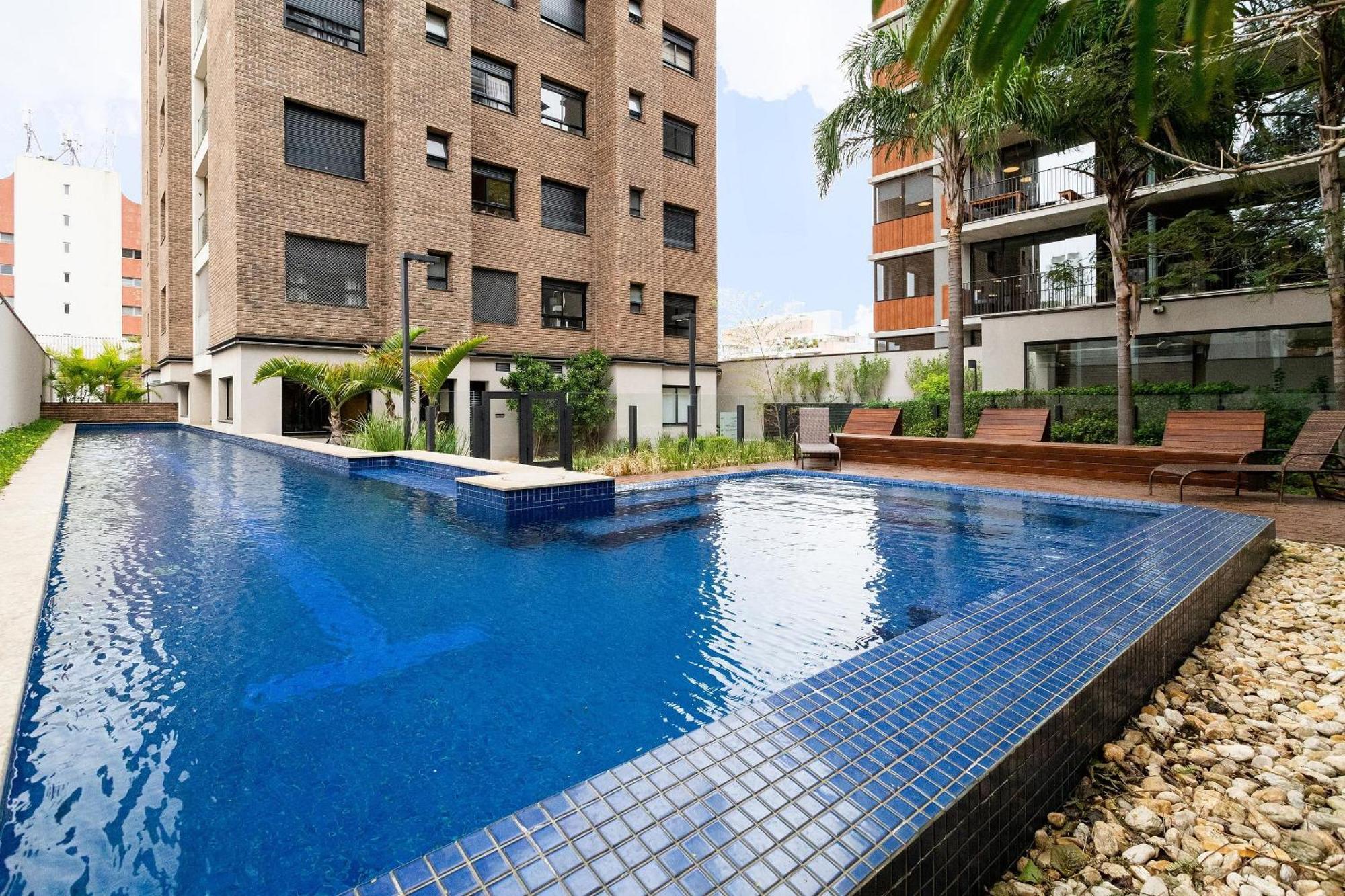 Condominio Na Vila Madalena Com Lazer E Garagem サンパウロ エクステリア 写真
