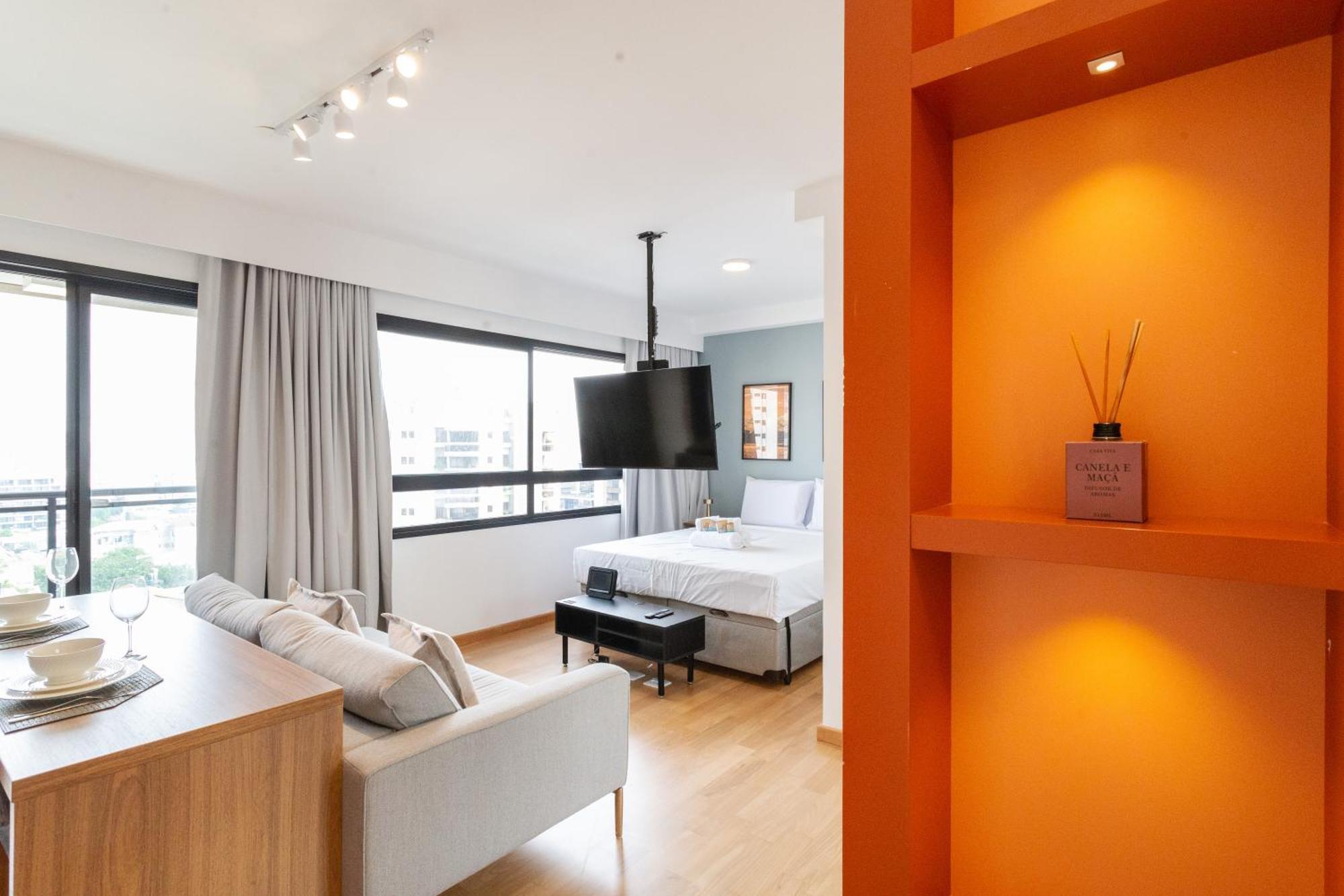 Condominio Na Vila Madalena Com Lazer E Garagem サンパウロ エクステリア 写真