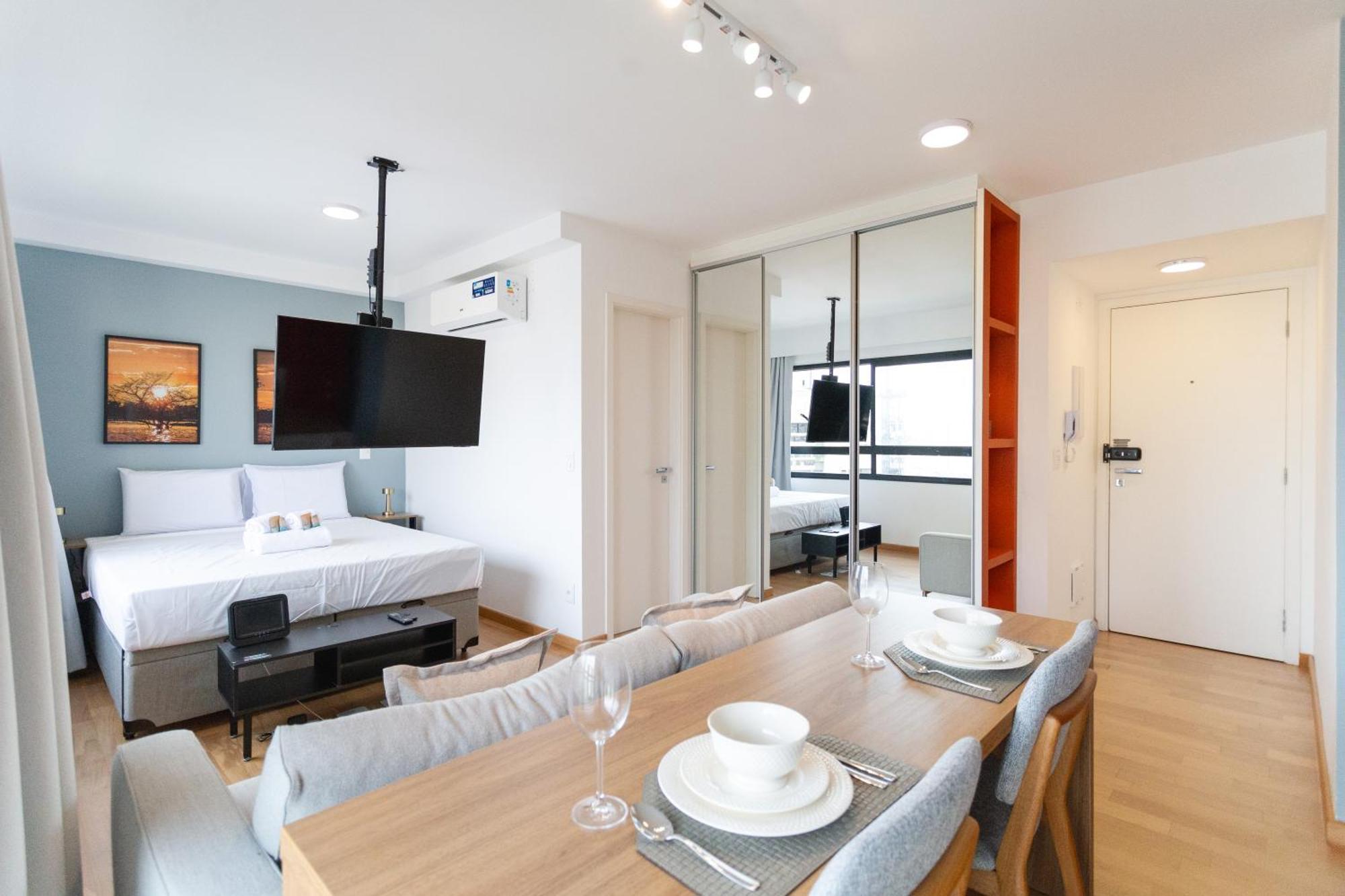 Condominio Na Vila Madalena Com Lazer E Garagem サンパウロ エクステリア 写真