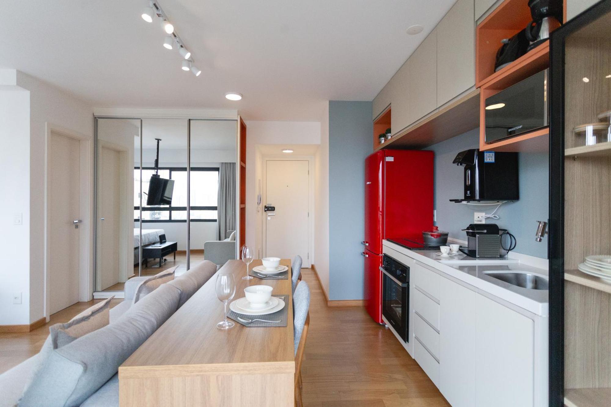 Condominio Na Vila Madalena Com Lazer E Garagem サンパウロ エクステリア 写真