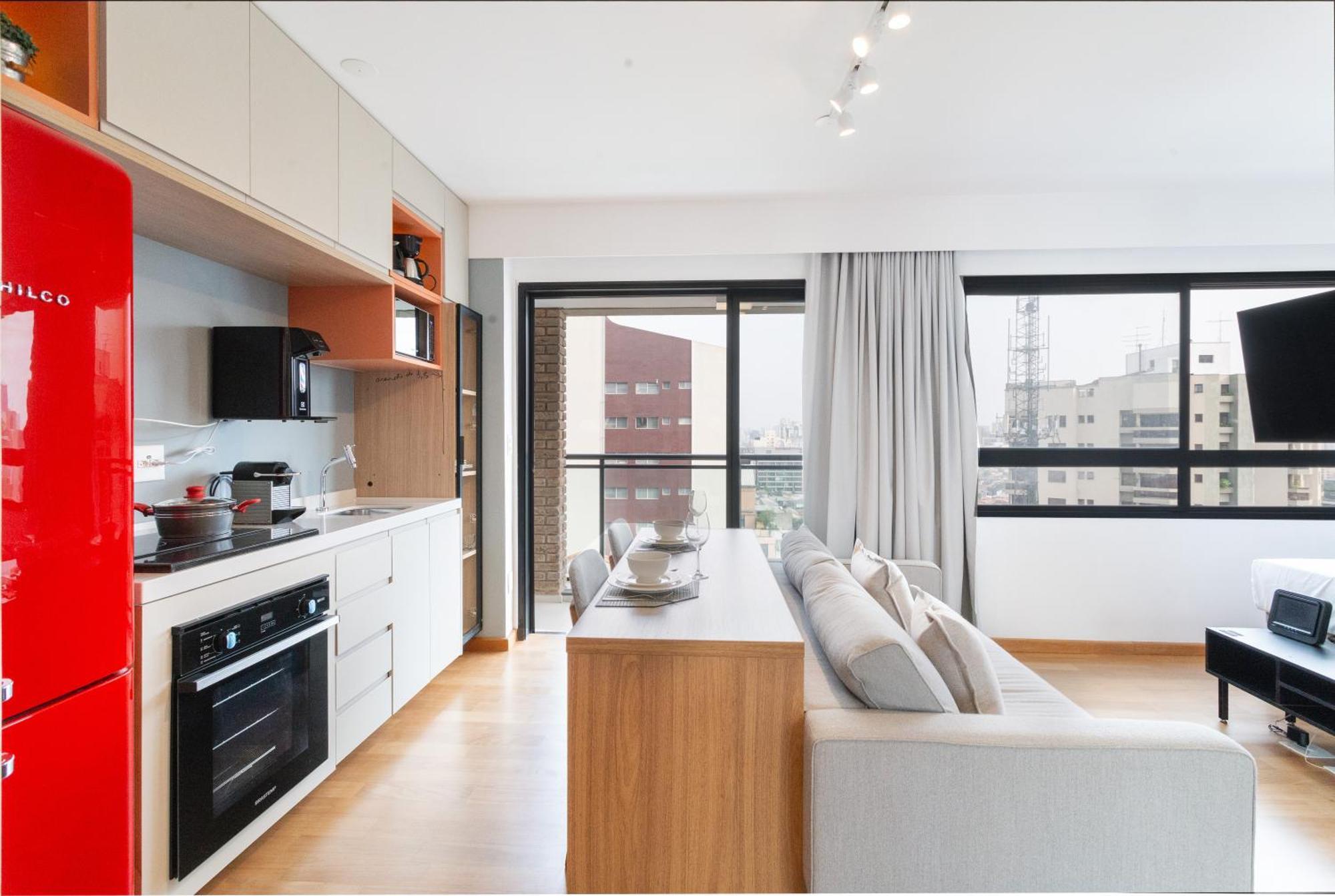 Condominio Na Vila Madalena Com Lazer E Garagem サンパウロ 部屋 写真