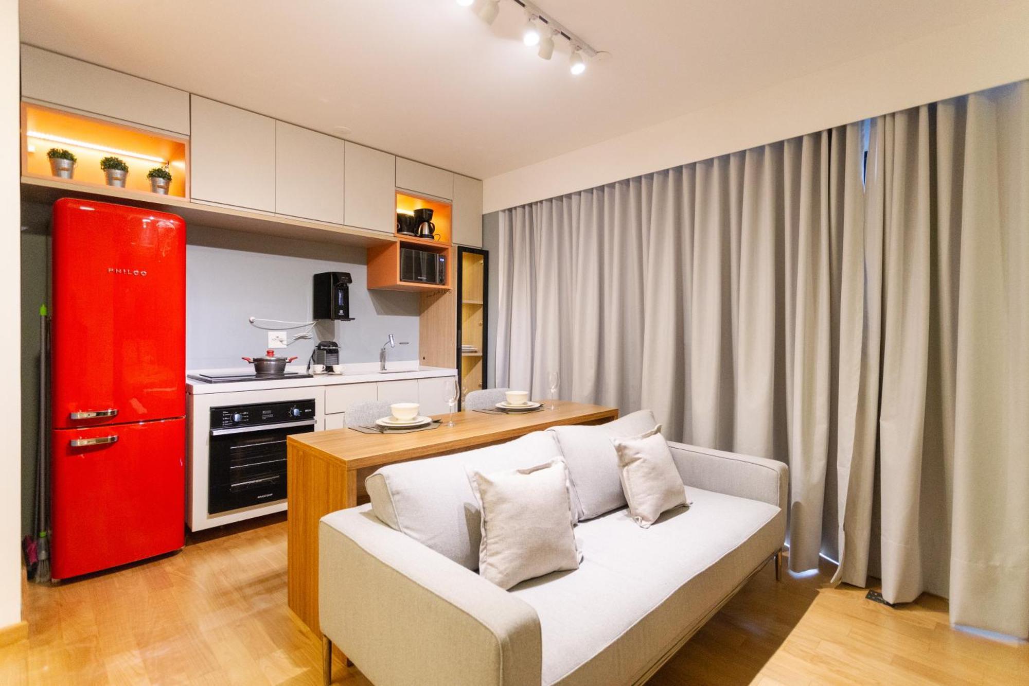 Condominio Na Vila Madalena Com Lazer E Garagem サンパウロ 部屋 写真