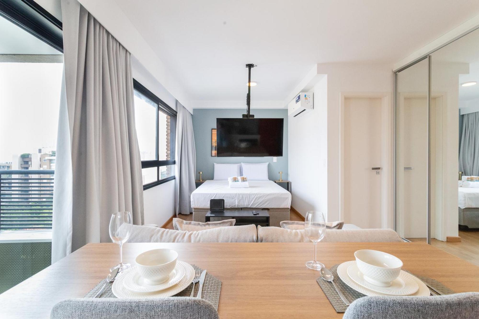 Condominio Na Vila Madalena Com Lazer E Garagem サンパウロ エクステリア 写真